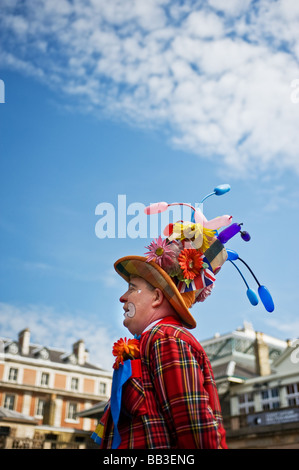 Professor Crump in Covent Garden in London.  Photo by Gordon Scammell Stock Photo