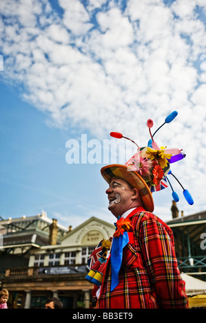 Professor Crump in Covent Garden in London.  Photo by Gordon Scammell Stock Photo