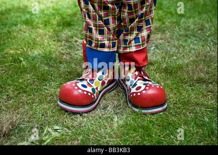 Clown boots.  Photo by Gordon Scammell Stock Photo