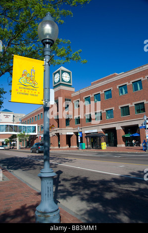 Canada, New Brunswick, Moncton. City center. Stock Photo