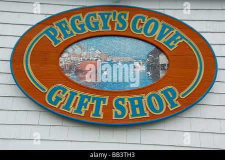 Peggy's Cove Gift Shop Sign Peggy's Cove Halifax Nova Scotia Canada 