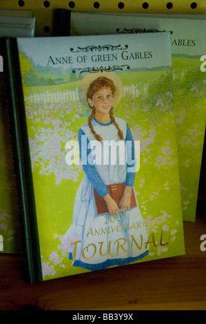 Canada, Prince Edward Island, Cavendish. The Anne of Green Gables Museum at Silver Bush, gift shop journal. Stock Photo
