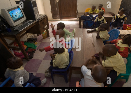 Computer School in Lagos,Nigeria Stock Photo