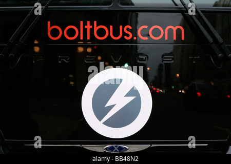 The Bolt Bus is Premiered in Washington, D.C. Stock Photo