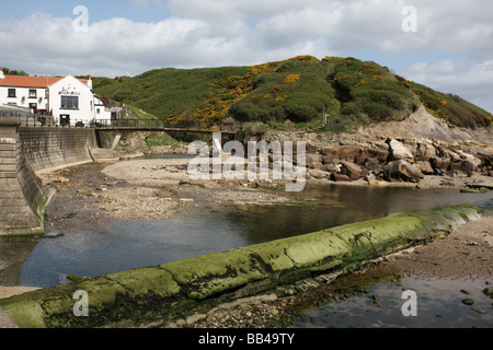 Scalby Mills near Scarborough North Yorkshire Stock Photo