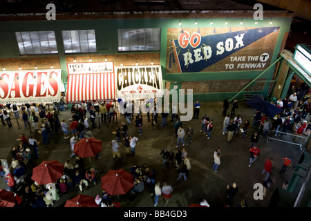 Concessions at Fenway Park Stock Photo