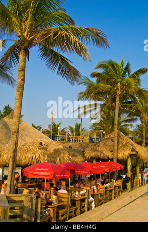 beach bar in venice, florida, usa Stock Photo