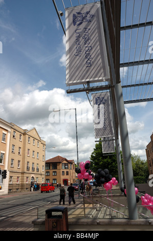 Façade of Anglia Ruskin University, Cambridge, UK Stock Photo