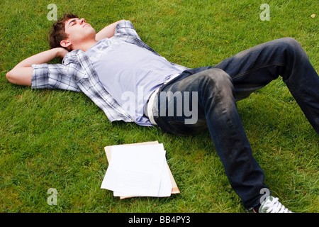 Male student Stock Photo