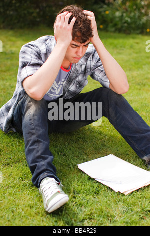 Male student Stock Photo