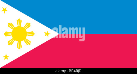 flag of the Philippines Stock Photo