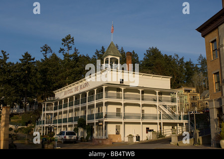 Hotel de Haro, Roche Harbor, San Juan Island, Washington State Stock Photo