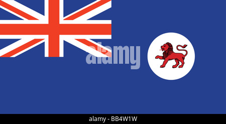 flag of Tasmania Stock Photo