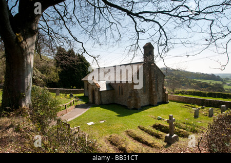 St John the Baptist church Fishpond Bottom Stock Photo