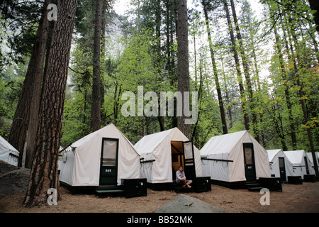 Yosemite Camping Stock Photo 211481730 Alamy