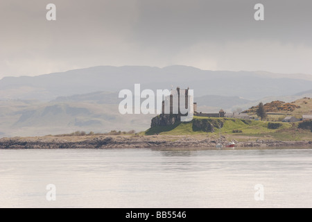 Duart castle on the Isle of Mull Stock Photo