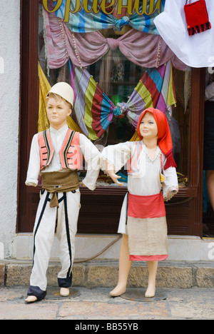 Clothing shop in Carsija district of Skopje Macedonia Europe Stock Photo