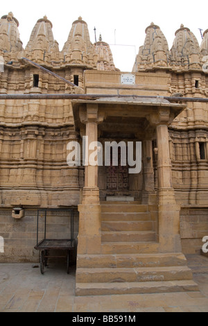India Rajasthan Jaisalmer Jain temple in Jaisalmer fort Stock Photo