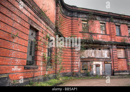 Derelict station, Mayfield Station, next to Piccadilly Station, Mayfield Street, Manchester, UK Stock Photo