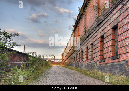 Derelict station, Mayfield Station, next to Piccadilly Station, Mayfield Street, Manchester, UK Stock Photo