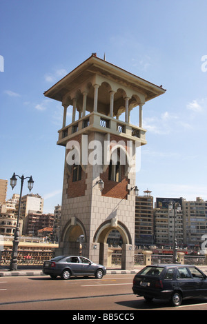 New bridge in alexandria egypt Stock Photo