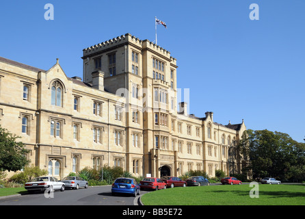 Queen s College University United Faculty of Theology University of Melbourne Australia Victorian colonial style architecture Stock Photo