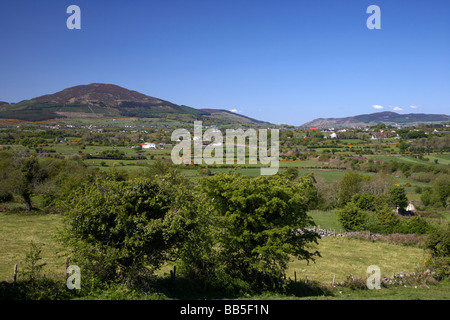 Slieve Gullion mountain in the ring of gullion and the gap of the north south county armagh northern ireland uk Stock Photo