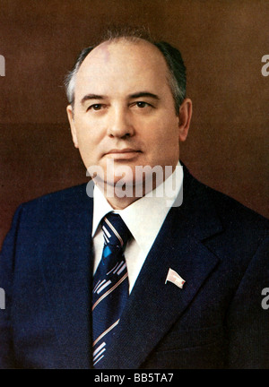 Mikhail Gorbachev general secretary of the U S S R Communist Party ...