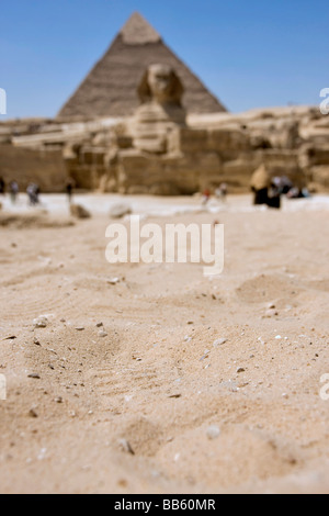 the great pyramids of egypt Stock Photo