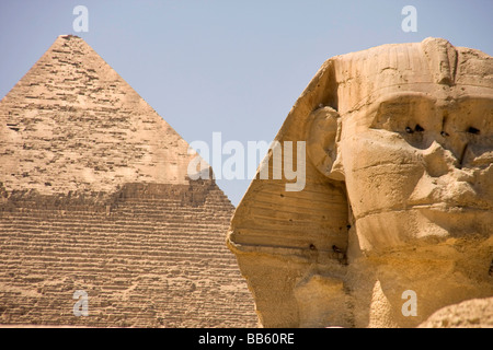 the great pyramids of egypt Stock Photo