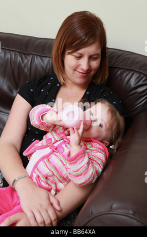 mother and baby Stock Photo