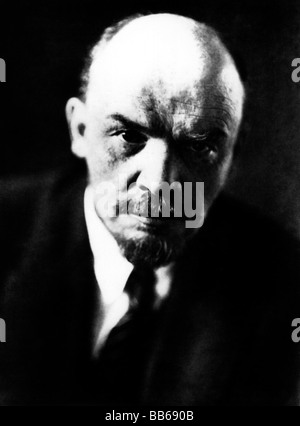 Lenin (Vladimir Ilyich Ulyanov), 22.4.1870 - 21.1.1924, Russian politician, portrait, July 1920, Stock Photo