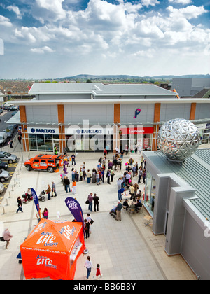 Regenerated Thornaby Town Centre Stock Photo