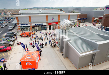 Regenerated Thornaby Town Centre Stock Photo