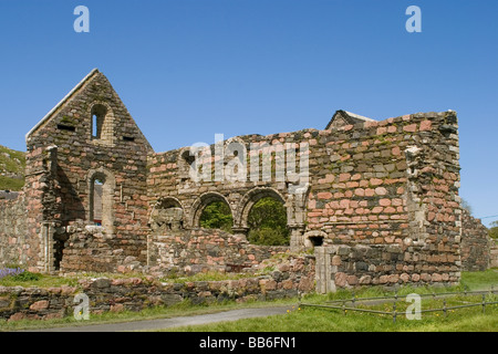 Scotland Argyll&Bute Iona Nunnery Stock Photo