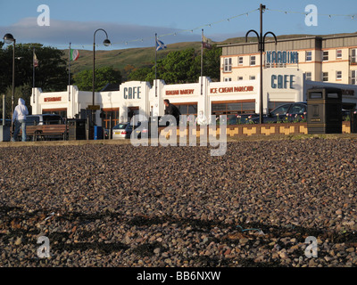 Nardinis cafe Largs Scotland Stock Photo