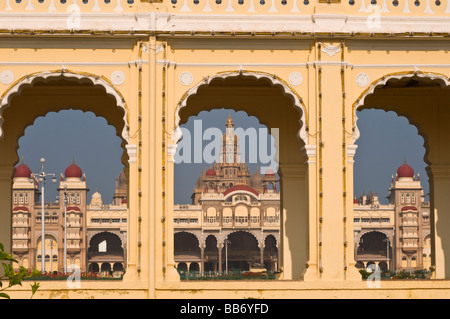 City Palace Mysore Karnataka India Stock Photo