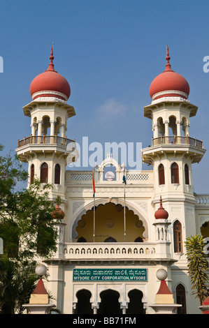 Town hall Mysore Karnataka India Stock Photo