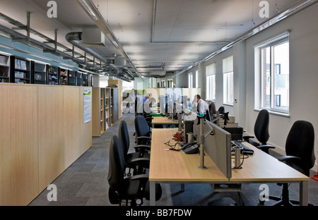 Offices in Hornsey North London on the site of the old Hornsey Baths Stock Photo