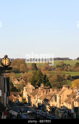 Burford Hill Stock Photo