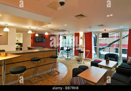 YHA youth hostel at St Pancras in London Stock Photo