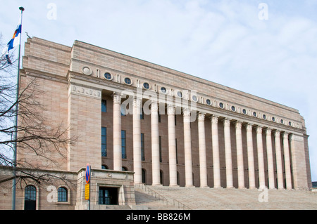 The Parliament building in Helsinki, Finland Stock Photo