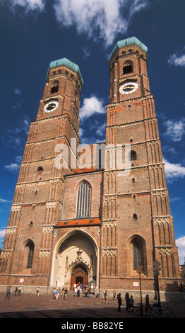 Frauenkirche Our Lady Church in Munich Bavaria Germany Stock Photo
