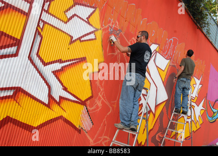 young writers in Milano (Italy) Stock Photo