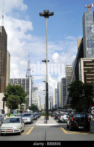 Avenida Paulista, Sao Paulo, Brazil, South America