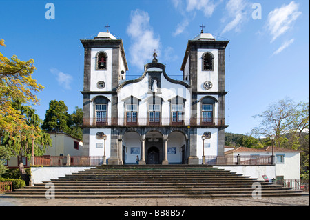 Church of Nossa Senhora do Monte, Monte, Madeira, Portugal Stock Photo