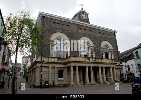 Guildhall Square Carmarthen. Carmarthenshire Court. Stock Photo