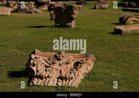 Sydney Sculpture walk Memory is Creation Without End by Kimio Tsuchiya in the Royal Botanic Gardens Sydney NSW Australia Stock Photo