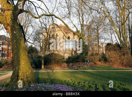 Historic Villa Josef Thyssen, Thyssen Park, Muehlheim an der Ruhr, North Rhine-Westphalia, Germany, Europe