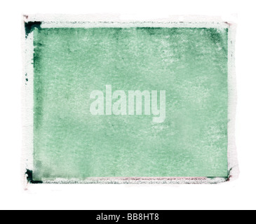 grunge background with a polaroid transfer border around it with room for copy Stock Photo